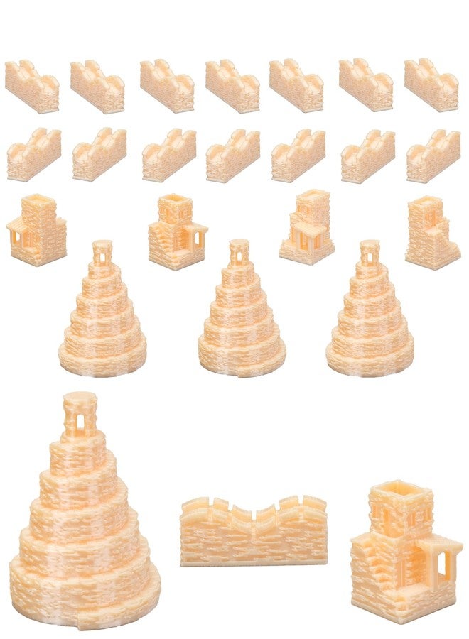 BKPrint3D Custom Civilizations for Catan Board Game | Replacement Player Sets | Settlers Pieces | Base Cities Settlements Roads | 3D Printed | (Saracens Base Set) - Image 1